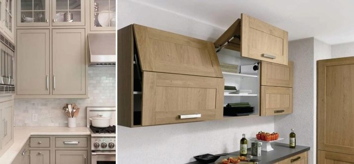 Висота кухонного гарнітура (27 фото): стандартні розміри по висоті кухні від підлоги до верху, висота по зростанню