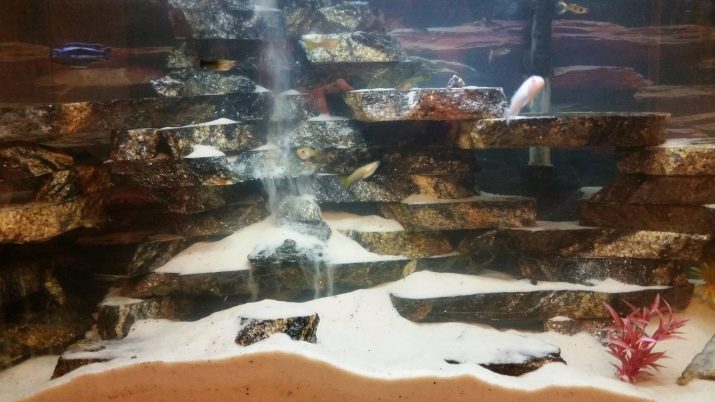 Водоспад в акваріумі (17 фото): як зробити маленький пісочний акваріумний водоспад своїми руками? Покрокова інструкція
