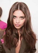 Волосся кольору темний шоколад (72 фото): як надати шоколадний відтінок русявим волоссям середньої або будь-якої іншої довжини? Особливості догляду після фарбування