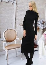 Які надіти колготки під чорне плаття і чорні туфлі (фото 48): образи