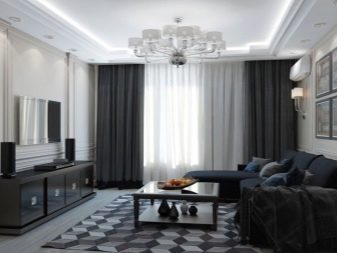 Як підібрати штори у вітальню за кольором шпалер? 62 фото Вдалі колірні поєднання в дизайні інтер’єру залу, вибираємо штори до блакитним та іншим шпалерам