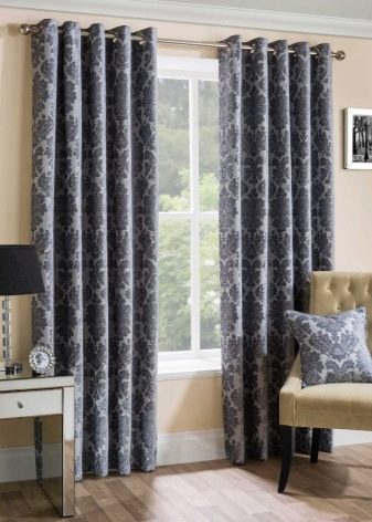 Як підібрати штори у вітальню за кольором шпалер? 62 фото Вдалі колірні поєднання в дизайні інтер’єру залу, вибираємо штори до блакитним та іншим шпалерам