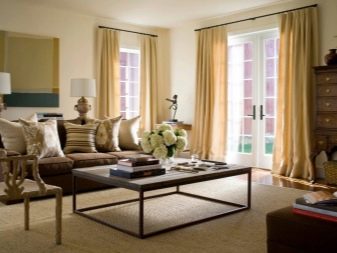 Як підібрати штори у вітальню за кольором шпалер? 62 фото Вдалі колірні поєднання в дизайні інтер’єру залу, вибираємо штори до блакитним та іншим шпалерам