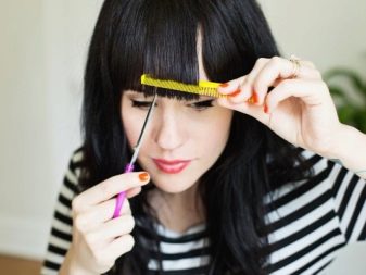 Як підстригти чубок? 93 фото Як правильно і красиво зробити чубок самостійно вдома? Особливості стрижки чубка в домашніх умовах
