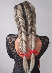 Як плести риб’ячий хвіст? 112 фото Як зробити зачіску з косою? Як заплести косичку навиворіт? Покрокові інструкції плетіння