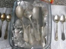 Як почистити вилки і ложки з нержавійки в домашніх умовах (56 фото): чим і як відмити вироби з малюнком, щоб вони блищали