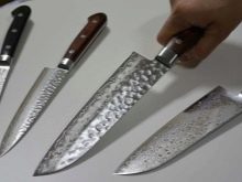 Японські кухонні ножі (35 фото): особливості ножів Kiomo і ножів інших виробників. Накири і деба, сантоку та інші види. Вибір набору