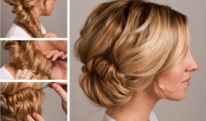 Зібрані зачіски на довге волосся (46 фото): красиві забрані і полусобранные варіанти зачісок, прості вечірні укладки