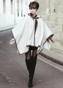 З чим носити біле пальто (89 фото): до коліна, короткий, образи з білим пальто, з якою взуттям можна носити