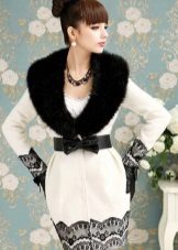 З чим носити біле пальто (89 фото): до коліна, короткий, образи з білим пальто, з якою взуттям можна носити