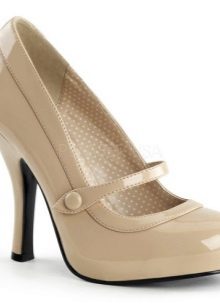 З чим носити бежеві туфлі (64 фото): чи можна носити з чорними колготками, з якими предметами гардероба краще надіти