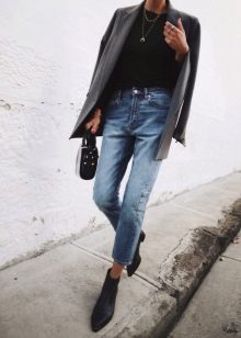 З чим носити жіночі черевики челсі? 78 фото Поєднання челсі без каблука з спідницею і сукнею, брюками і джинсами