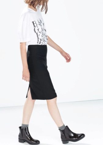 З чим носити жіночі черевики челсі? 78 фото Поєднання челсі без каблука з спідницею і сукнею, брюками і джинсами