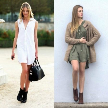 З чим носити жіночі черевики челсі? 78 фото Поєднання челсі без каблука з спідницею і сукнею, брюками і джинсами