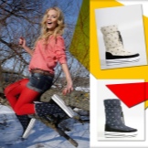 З чим носити жіночі дутики (54 фото): з пальто або курткою, зимові білі і чорні моделі з шубою і сукнею, з пуховиком і спідницею