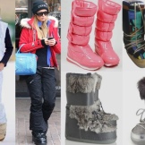 З чим носити жіночі дутики (54 фото): з пальто або курткою, зимові білі і чорні моделі з шубою і сукнею, з пуховиком і спідницею