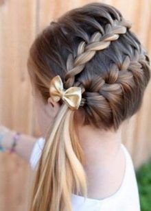 Зачіски для дівчаток на весілля (46 фото): дитячі зачіски на 10-14 років, красиві весільні варіанти для дітей від 5 років