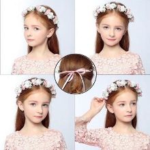 Зачіски для дівчаток на весілля (46 фото): дитячі зачіски на 10-14 років, красиві весільні варіанти для дітей від 5 років