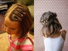 Зачіски в школу з короткого волосся: легкі і красиві зачіски в школу для дівчат з каре. Як зробити просту шкільну зачіску для дівчаток 10 і 12 років за 5 хвилин?