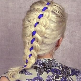 Зачіски з гумками (35 фото): укладання з маленькими силіконовими резиночками і обідком на короткі або довгі волосся