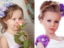Зачіски з обідком для дівчаток (51 фото): як зробити красиву дитячу зачіску з обідком з квітів покроково? Особливості та поради по виконанню