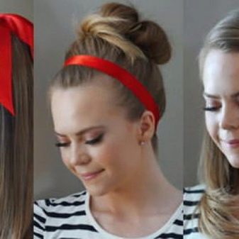 Зачіски з обідком для дівчаток (51 фото): як зробити красиву дитячу зачіску з обідком з квітів покроково? Особливості та поради по виконанню