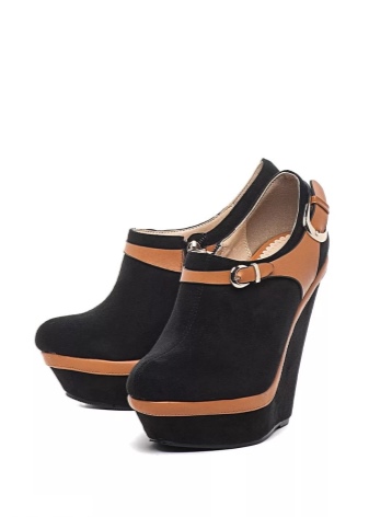 Замшеві ботильйони на танкетці (53 фото): з чим носити зимові моделі з замши