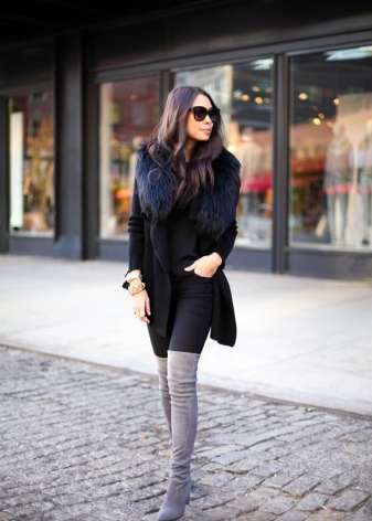 Замшеві чоботи на підборах (56 фото): з чим носити жіночі високі бежеві моделі