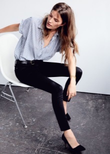 Замшеві туфлі на підборах (66 фото): жіночі моделі на середньому товстому і низькому каблуці, чорні, сині, сірі і бежеві з замші