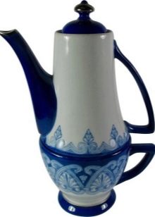 заварювальні чайники Фарфорові: білі дулевские чайники з ситечком для заварки чаю, чайники «Імператорський фарфор»