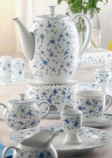заварювальні чайники Фарфорові: білі дулевские чайники з ситечком для заварки чаю, чайники «Імператорський фарфор»