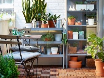 Зберігання на балконі і лоджії (53 фото): ідеї організації системи зберігання речей і взуття, овочів і банок. Вибір місця для функціональної зони