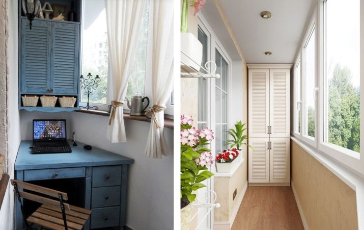 Зберігання на балконі і лоджії (53 фото): ідеї організації системи зберігання речей і взуття, овочів і банок. Вибір місця для функціональної зони