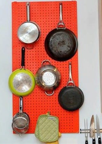 Зберігання сковорідок: вибір підставки. Опис органайзерів і тримачів для зберігання сковорідок на кухні