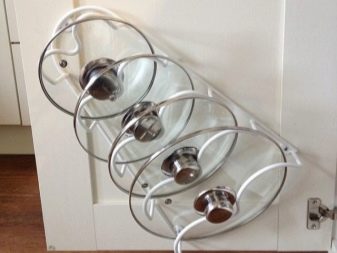 Зберігання сковорідок: вибір підставки. Опис органайзерів і тримачів для зберігання сковорідок на кухні