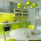 Зелена кухня (111 фото): кухонний гарнітур зеленого кольору в дизайні інтер’єру, вибір зелених шпалер, сіро-зелена і темно-зелена, чорно-зелена і зелено-коричнева кухні