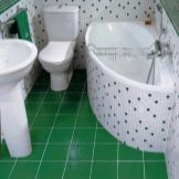 Зелена плитка для ванної (41 фото): керамічна і інша плитка темно – та світло-зеленого кольору у ванній кімнаті. Дизайн плитки на підлогу і стіни в зелених тонах