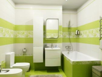 Зелена плитка для ванної (41 фото): керамічна і інша плитка темно – та світло-зеленого кольору у ванній кімнаті. Дизайн плитки на підлогу і стіни в зелених тонах