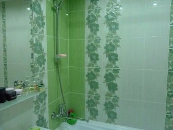 Зелена плитка для ванної (41 фото): керамічна і інша плитка темно – та світло-зеленого кольору у ванній кімнаті. Дизайн плитки на підлогу і стіни в зелених тонах