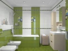 Зелена плитка для ванної (41 фото): керамічна і інша плитка темно – та світло-зеленого кольору у ванній кімнаті. Дизайн плитки на підлогу і стіни в зелених тонах