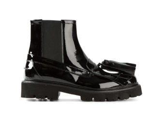 Жіночі лаковані черевики (64 фото): лакові сині та рожеві зимові модні моделі 2020