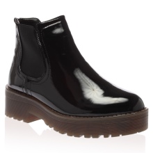 Жіночі лаковані черевики (64 фото): лакові сині та рожеві зимові модні моделі 2020