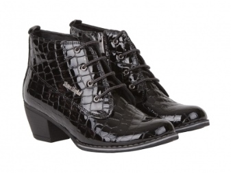 Жіночі лаковані черевики (64 фото): лакові сині та рожеві зимові модні моделі 2020