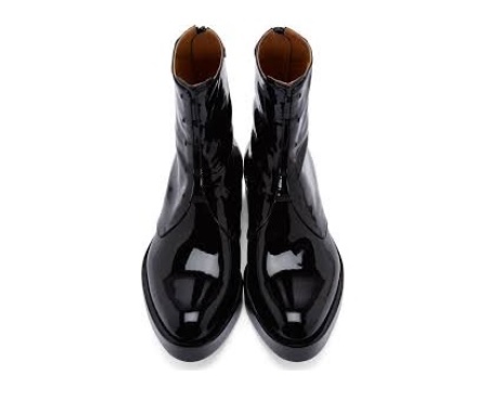 Жіночі лаковані черевики (64 фото): лакові сині та рожеві зимові модні моделі 2020