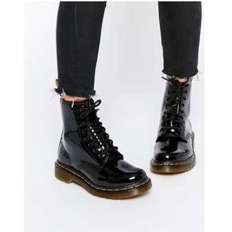 Жіночі лаковані черевики (64 фото): лакові сині та рожеві зимові модні моделі 2020