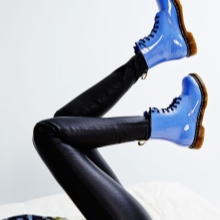 Жіночі лаковані черевики (64 фото): лакові сині та рожеві зимові модні моделі 2020