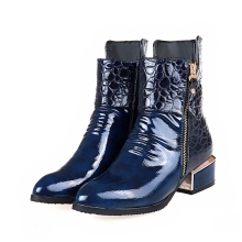 Жіночі лаковані черевики (64 фото): лакові сині та рожеві зимові модні моделі 2020