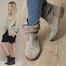 Жіночі напівчобітки (76 фото): з чим носити білі, червоні і інших кольорів, гумові і шкіряні, спортивні моделі без каблука і інші?