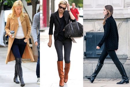 Жіночі осінні черевики (94 фото): модні шкіряні моделі 2020 без каблука, на платформі і на тракторній підошві, чорні лакові