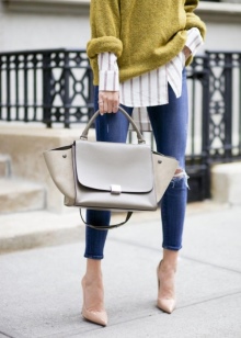 Жіночі шкіряні сумки (114 фото): моделі з натуральної шкіри від Prado, Francesco Marconi та інших брендів, чорні і з крокодила